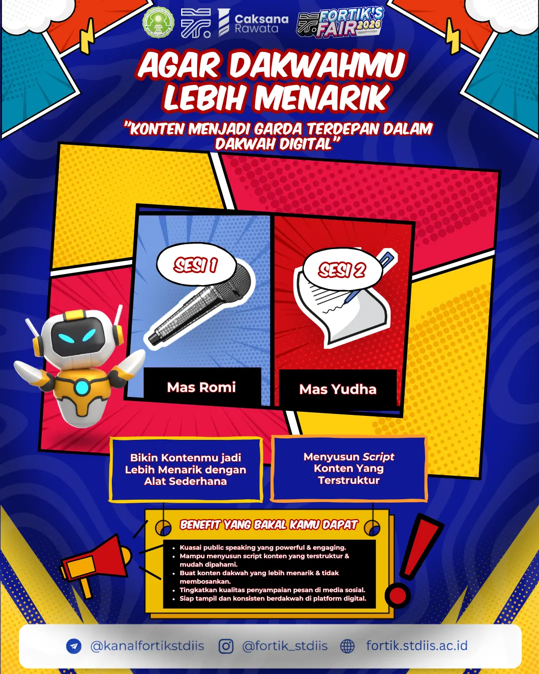 Peatihan Agar Dakwahmu Lebih Menarik}}