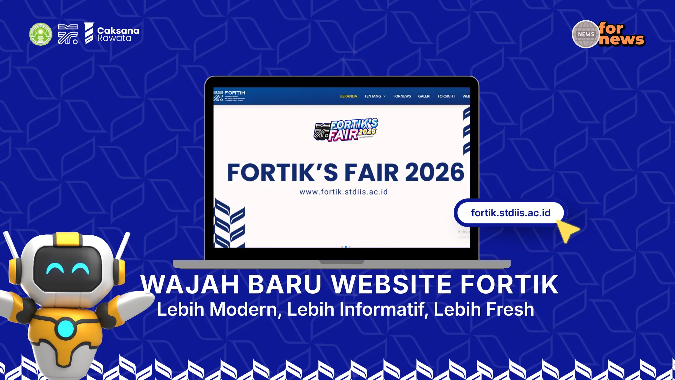 Wajah Baru Website FORTIK